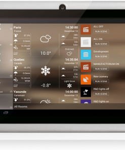 Zipato Wall Tablet 7 New UI Horizontal Screen Front 01 2