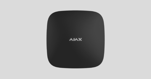 Black Ajax wireless security hub